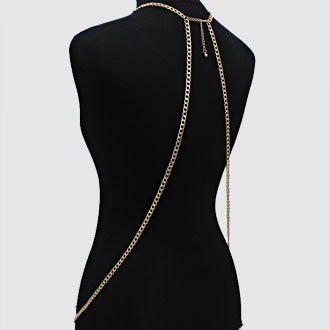 Fringe Draped Necklace Body Chain
