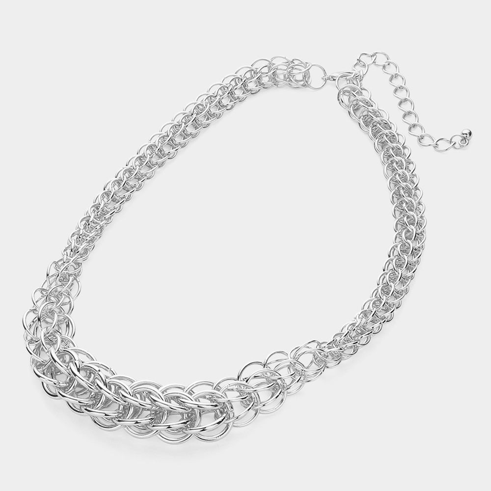 iLLASPARKZ Abstract Chunky Chain Necklace