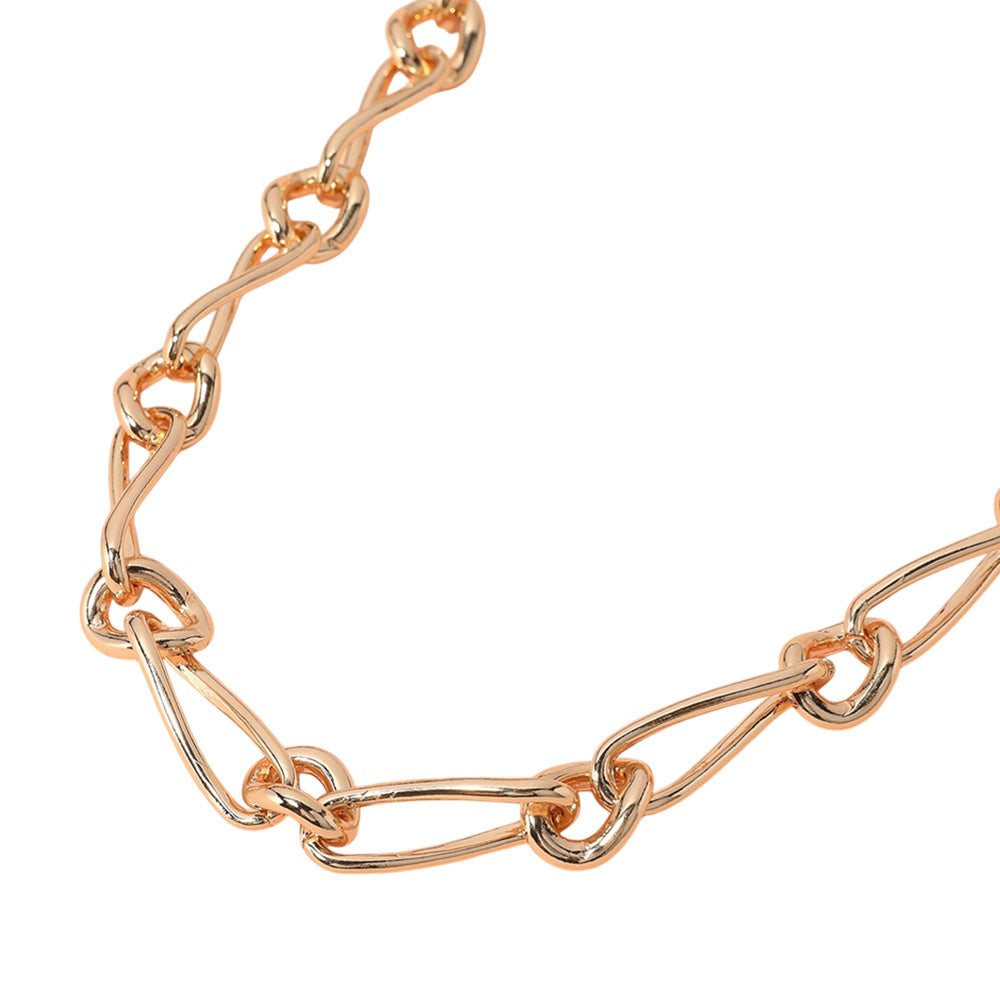 iLLASPARKZ SECRET BOX_Abstract Chunky Metal Chain Necklace