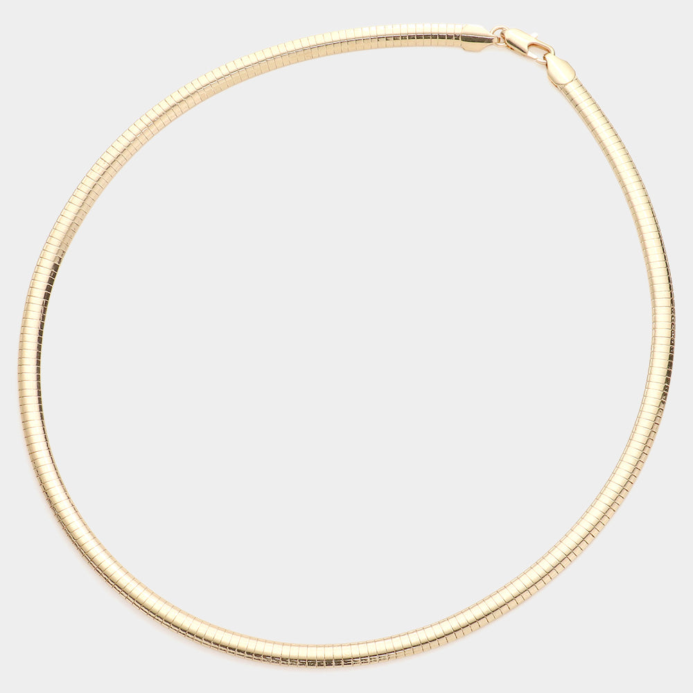 iLLASPARKZ 20 Inch Omega Chain Necklace