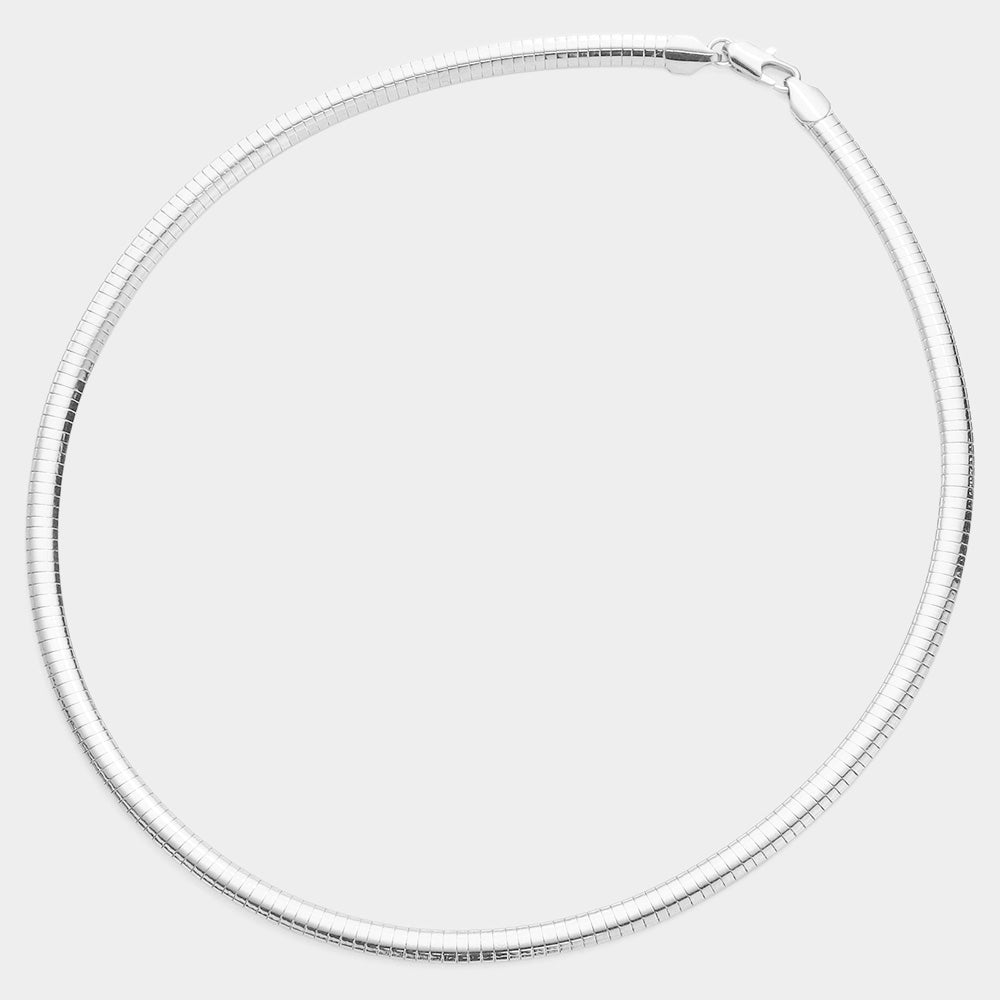 iLLASPARKZ 20 Inch Omega Chain Necklace