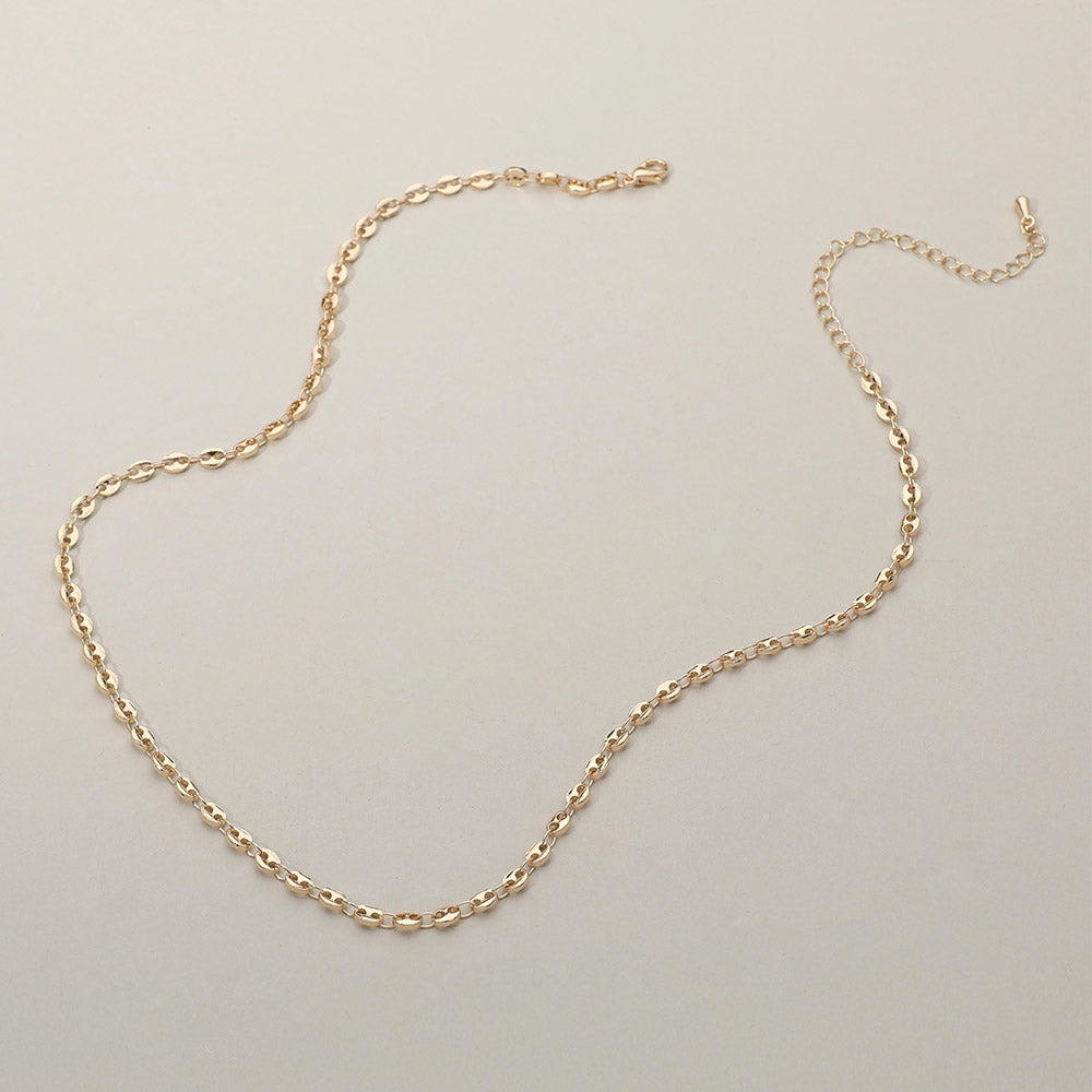 iLLASPARKZ Brass Mariner Link Chain Necklace