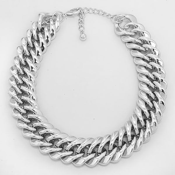 iLLASPARKZ Lightweight Squarish Chain Necklace