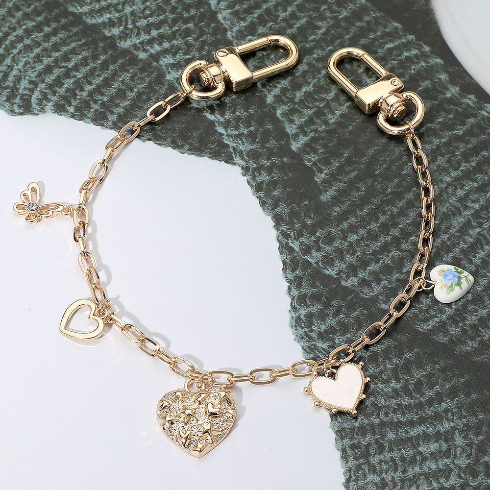 iLLASPARKZ Heart Butterfly Charm Station Bag Charm