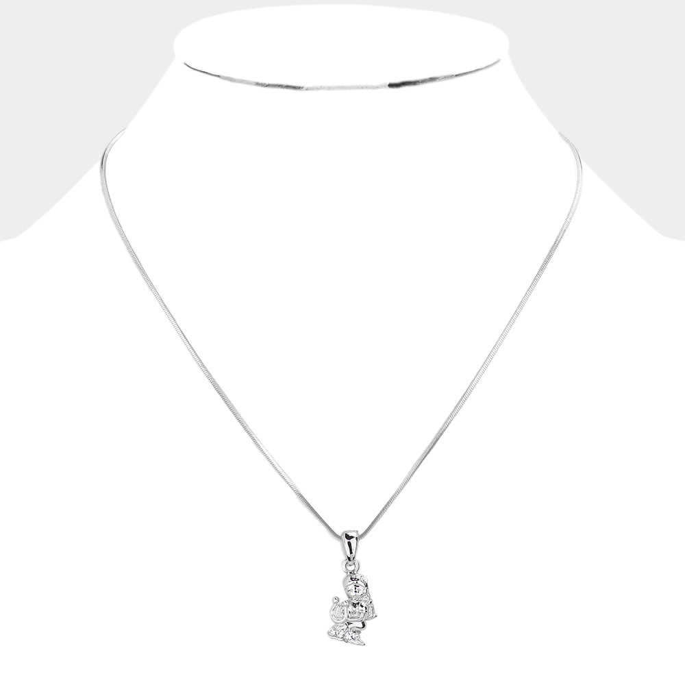 iLLASPARKZ Virgo Zodiac Pendant Necklace