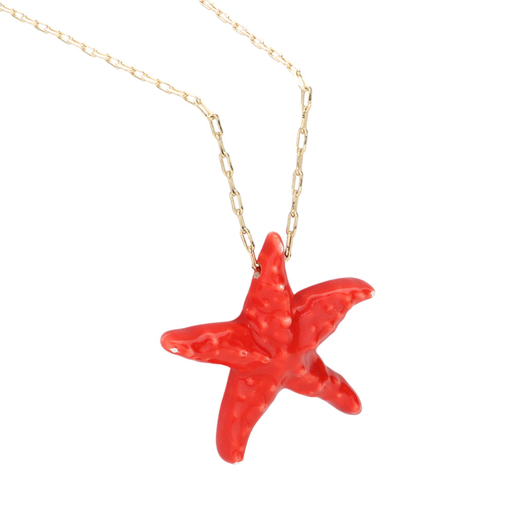iLLASPARKZ Starfish Pendant Necklace