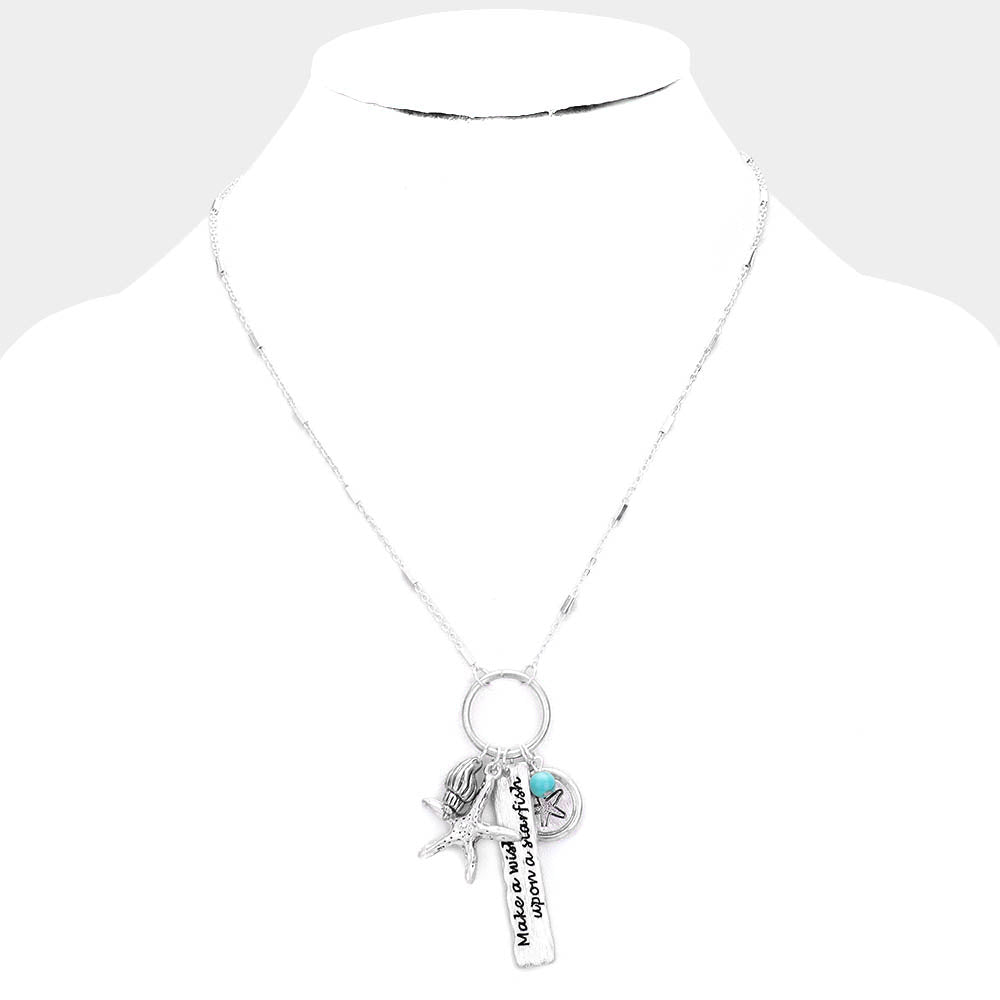 iLLASPARKZ Starfish Sea Life Pendant Necklace