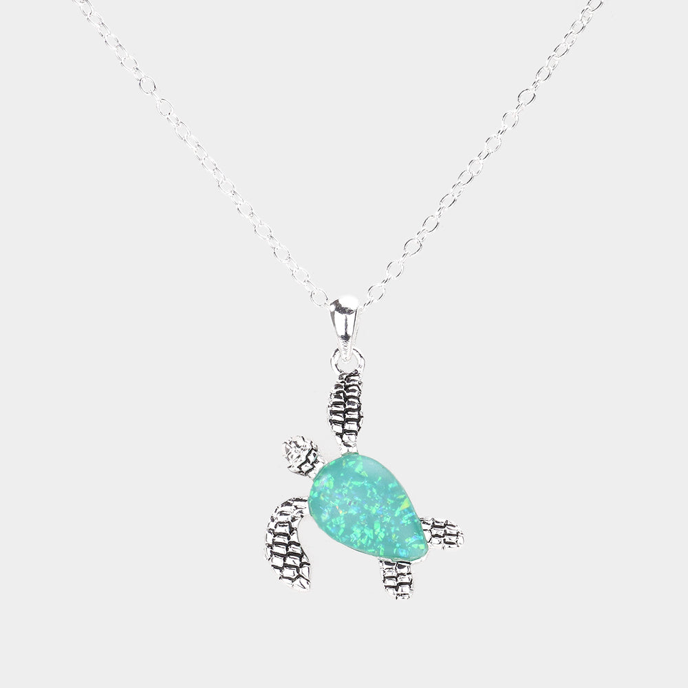 iLLASPARKZ Turtle Pendant Necklace