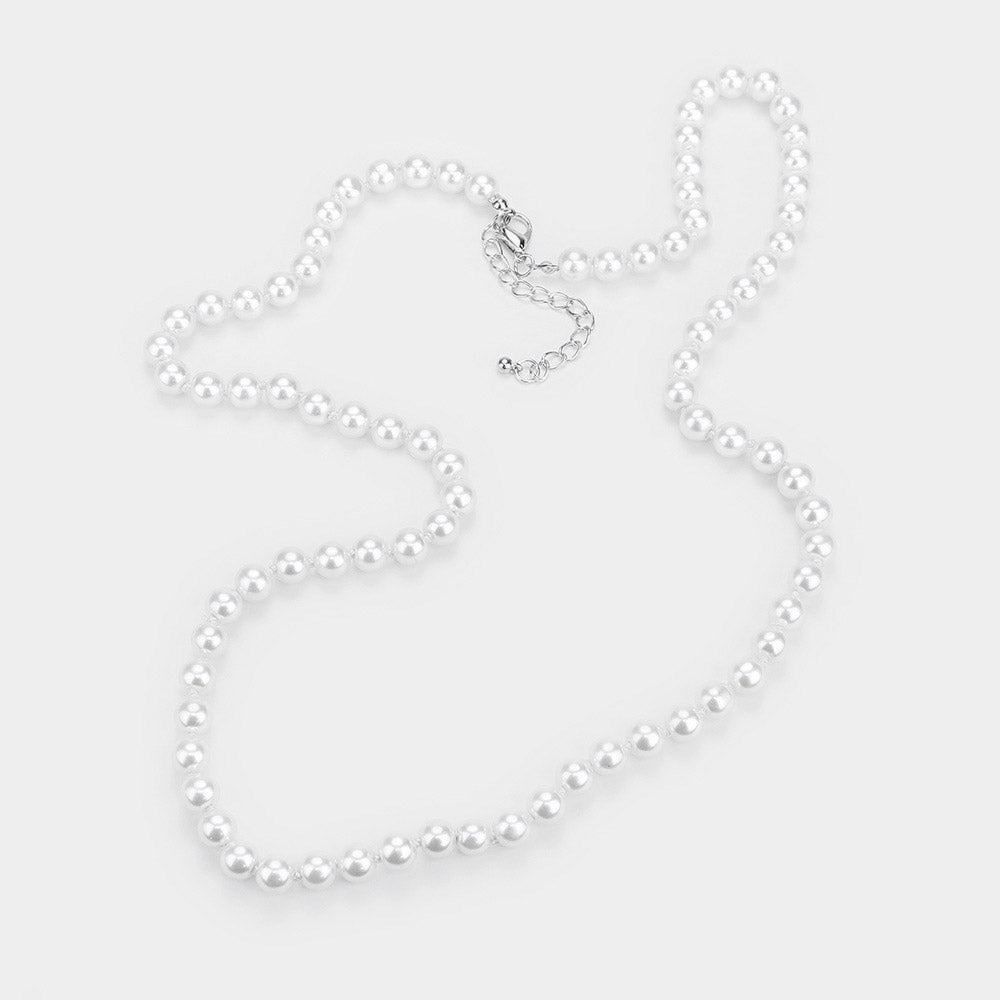 iLLASPARKZ Pearl Strand Long Necklace