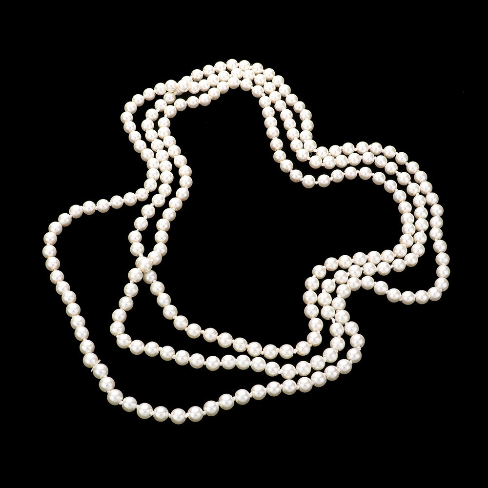 iLLASPARKZ Pearl Long Necklace