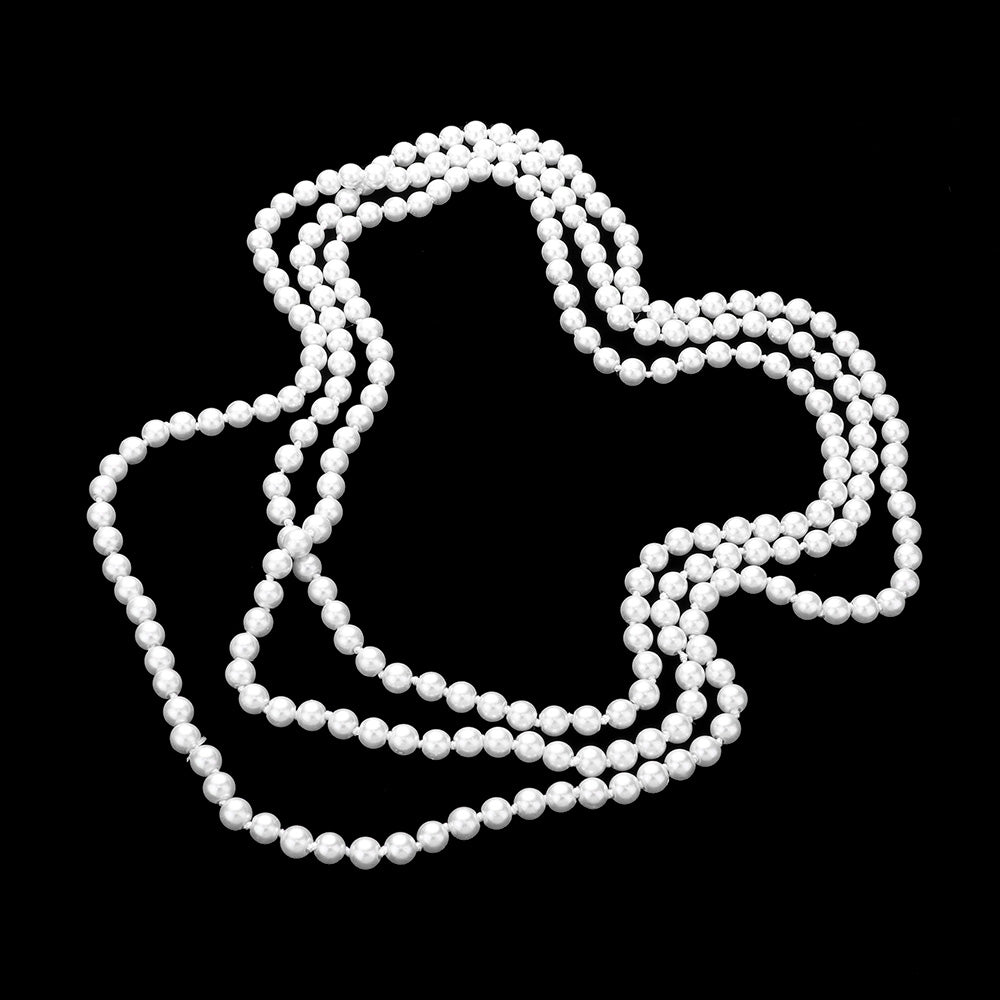 iLLASPARKZ Pearl Long Necklace