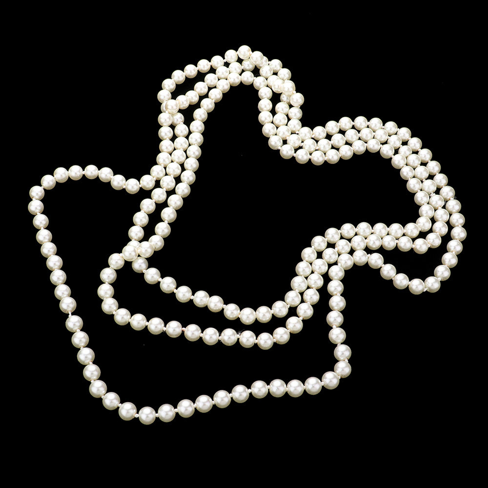 iLLASPARKZ Pearl Long Necklace