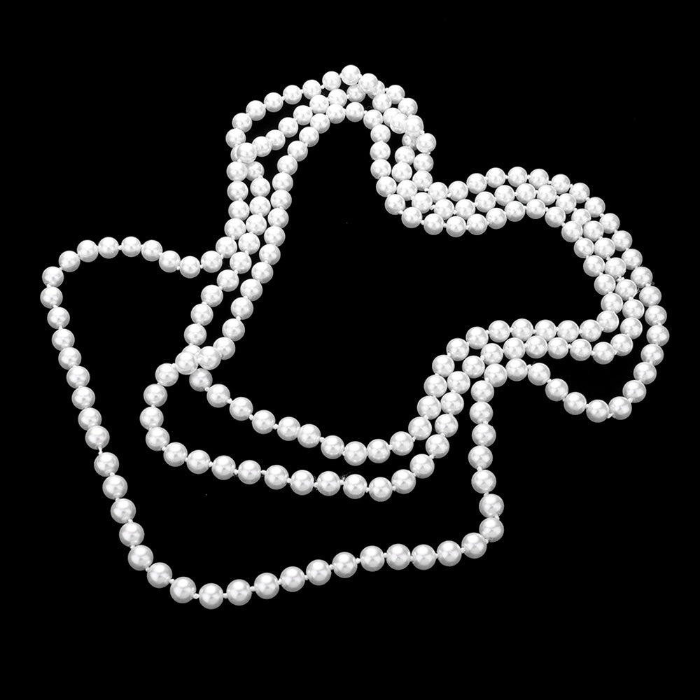 iLLASPARKZ Pearl Long Necklace