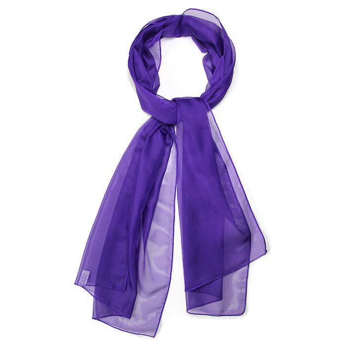 iLLASPARKZ Solid Chiffon Scarf