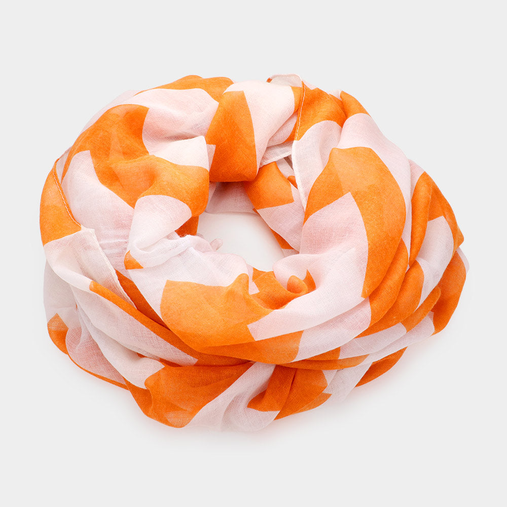 iLLASPARKZ Chevron Pattern Infinity Scarf