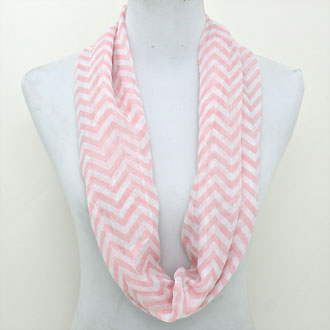 iLLASPARKZ Chevron Zigzag Polyester Infinity Scarf