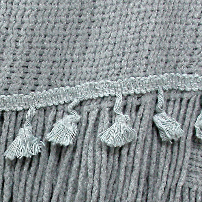 iLLASPARKZ Fringe Accented Knit Scarf