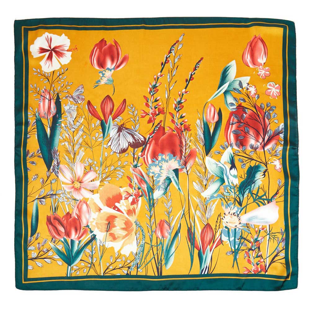 iLLASPARKZ Tropical Leaves Print Bandana Scarf