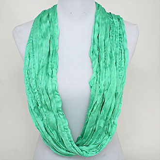 iLLASPARKZ Crinkled Viscose Infinity Spring Scarf