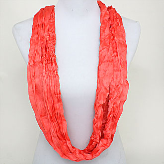 iLLASPARKZ Crinkled Viscose Infinity Spring Scarf