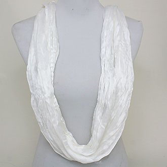 iLLASPARKZ Crinkled Viscose Infinity Spring Scarf