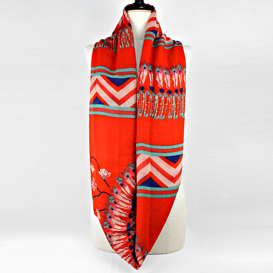 iLLASPARKZ Funky Tribal Polyester Infinity Scarf
