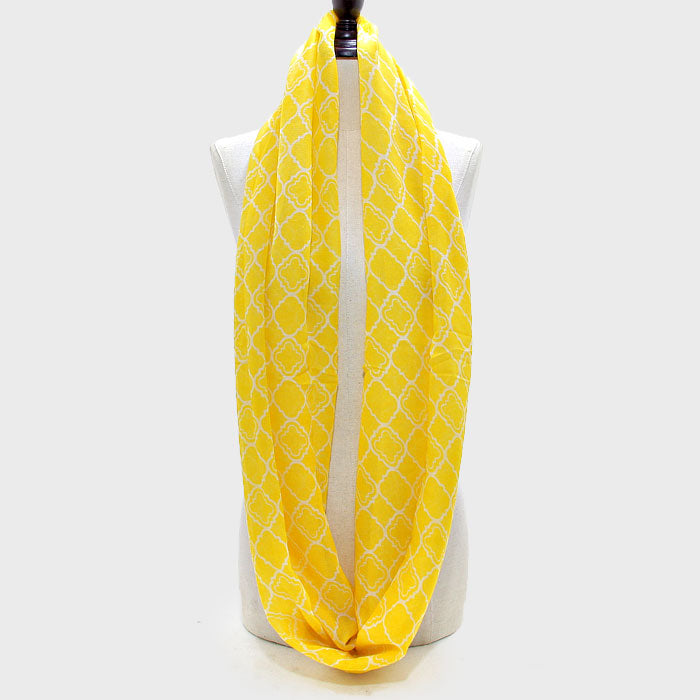 iLLASPARKZ Moroccan pattern Infinity Scarf