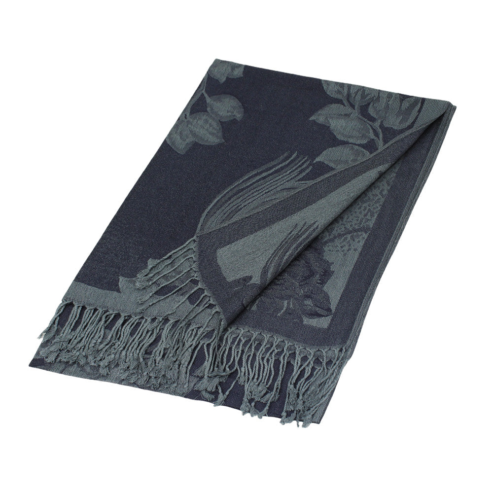 iLLASPARKZ Rose Floral Pashmina Reversible Scarf Shawl