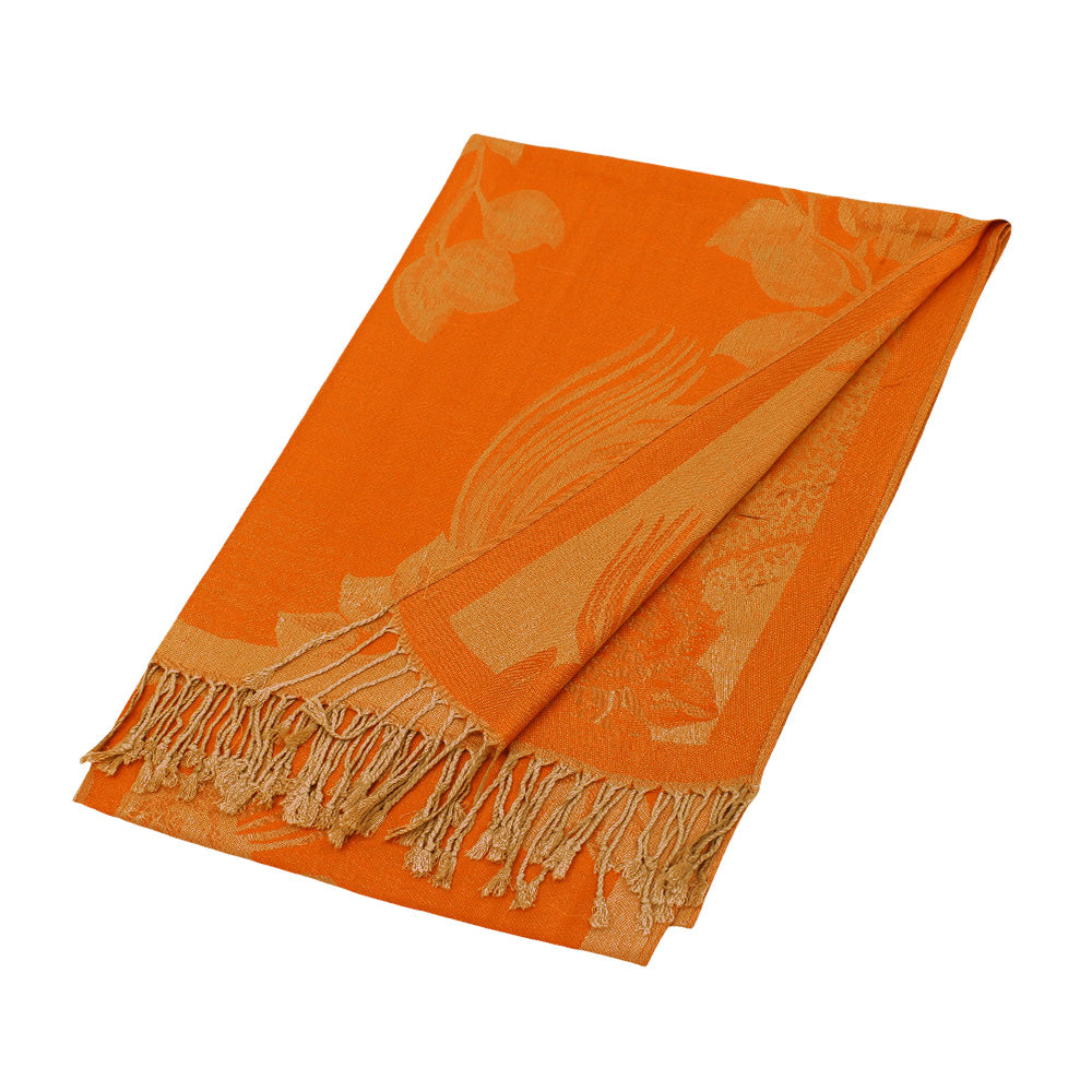 iLLASPARKZ Rose Floral Pashmina Reversible Scarf Shawl