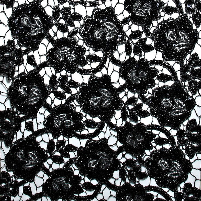 iLLASPARKZ Floral Sequin Scarf