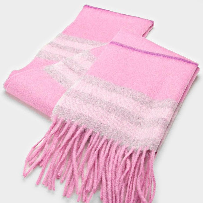 iLLASPARKZ Stripe wool scarf