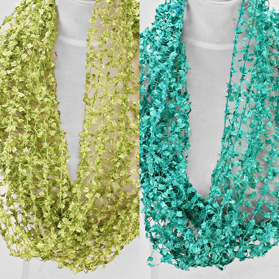 iLLASPARKZ Ombre Meshed Polyester Infinity Scarf
