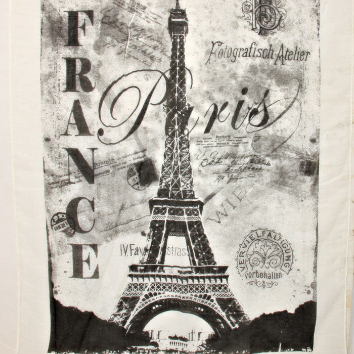 iLLASPARKZ Paris Eiffel Tower Printed Spring Scarf