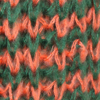iLLASPARKZ Two Tone Knit Striped Fringe Oblong Scarf