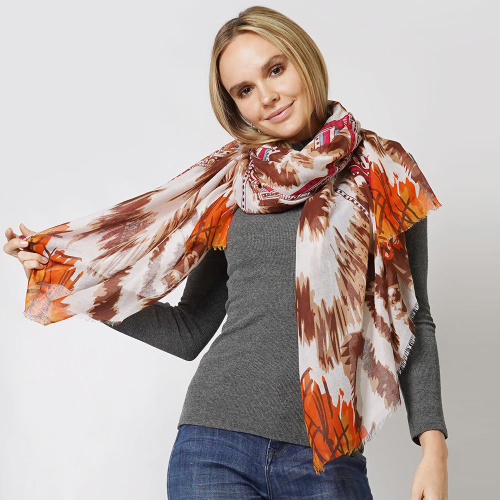 iLLASPARKZ Ethnic Printed Scarf