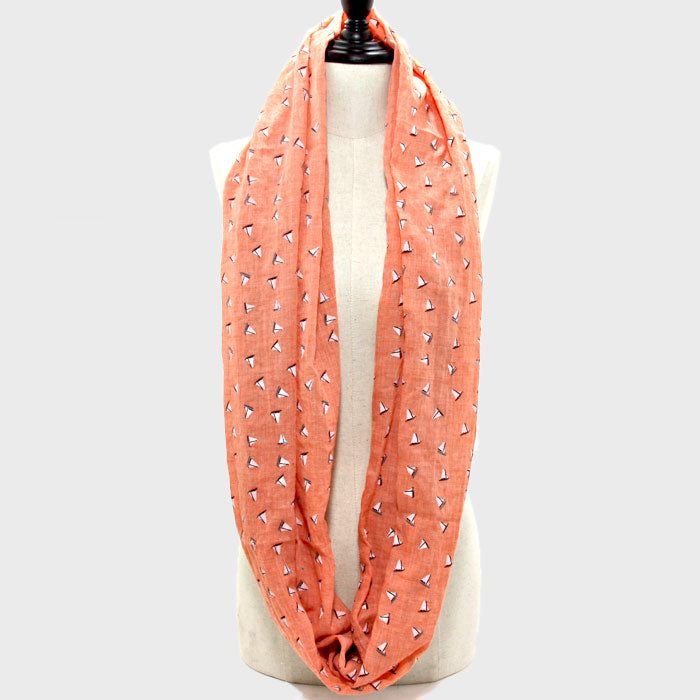 iLLASPARKZ Sailing Boat Infinity Spring Scarf