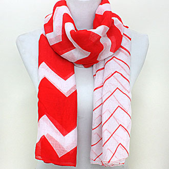 iLLASPARKZ Chevron Polyester Pareo/ Spring Scarf