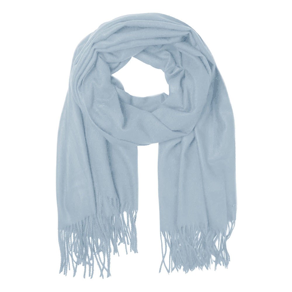 iLLASPARKZ Solid Cozy Scarf with Fringe