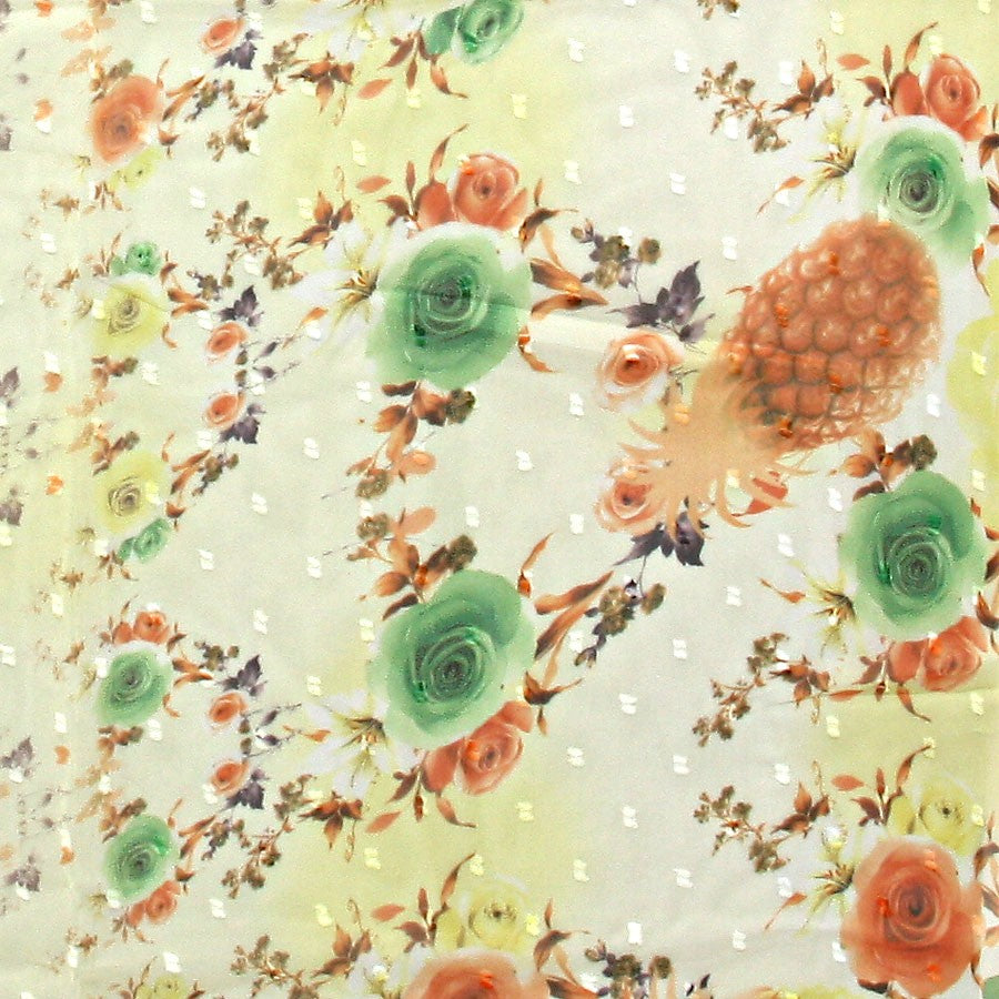 iLLASPARKZ Romantic Flower Blossom Spring Scarf