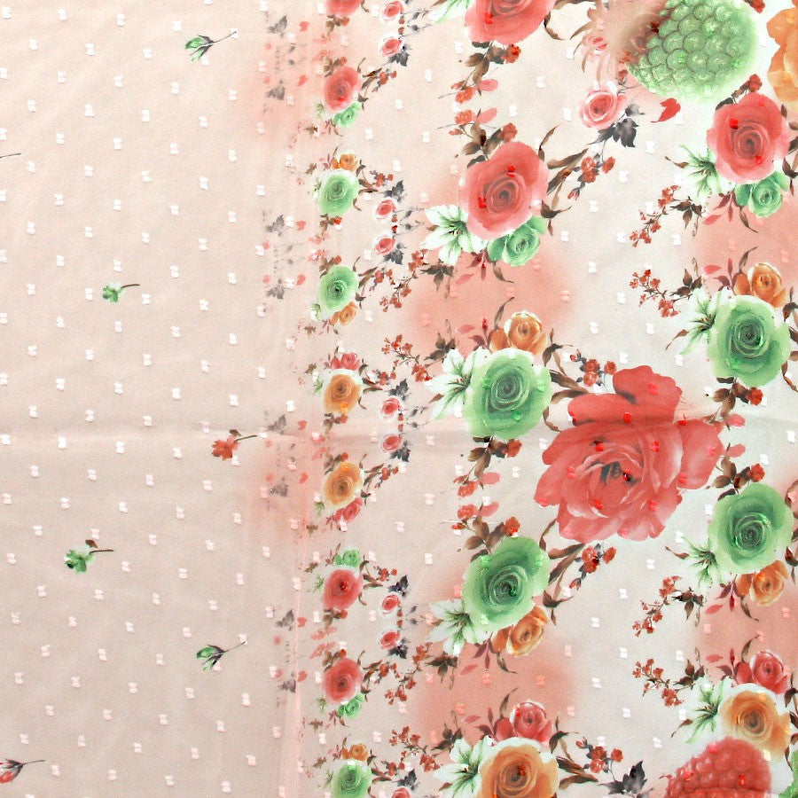 iLLASPARKZ Romantic Flower Blossom Spring Scarf