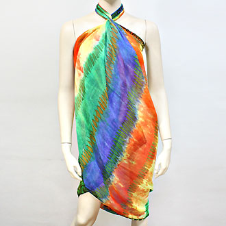 iLLASPARKZ Underwater Colors Polyester Pareo Spring Scarf