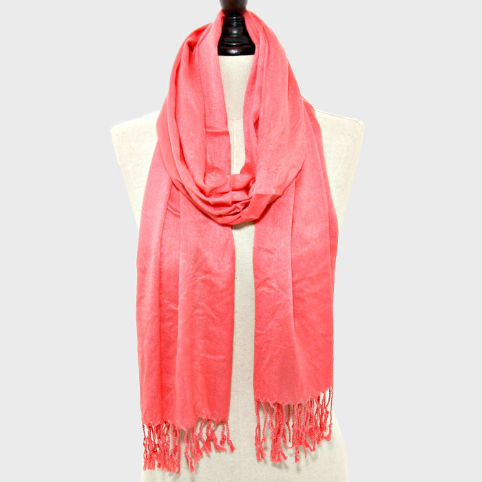 iLLASPARKZ Fringe Trim Pashmina Pareo Scarf