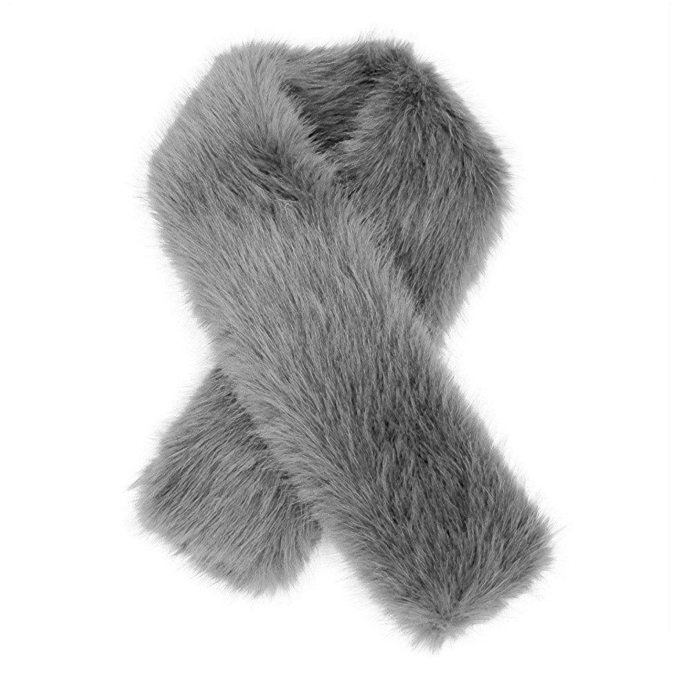 iLLASPARKZ Faux Fur Fluffy Scarf