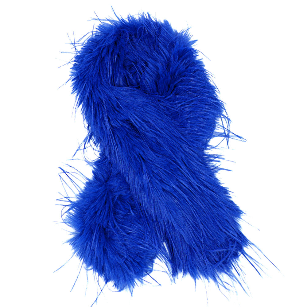 iLLASPARKZ Faux Fuzzy Fur Fluffy Scarf