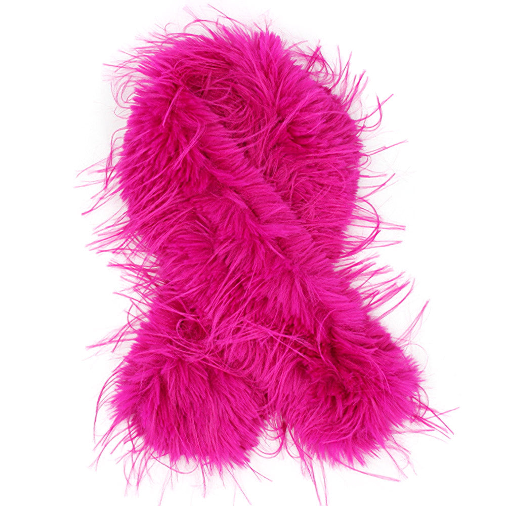 iLLASPARKZ Faux Fuzzy Fur Fluffy Scarf