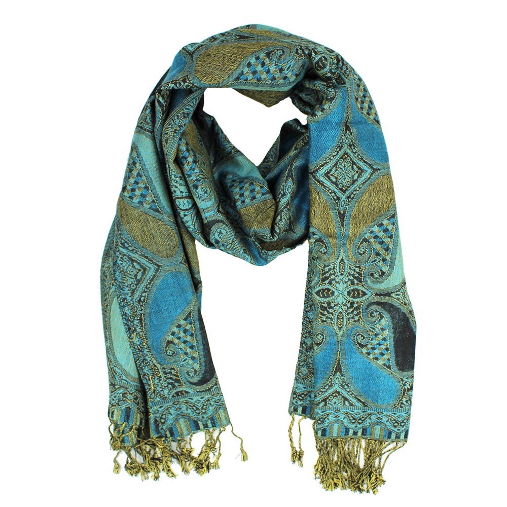 iLLASPARKZ Large Paisley Pashmina Scarf Shawl