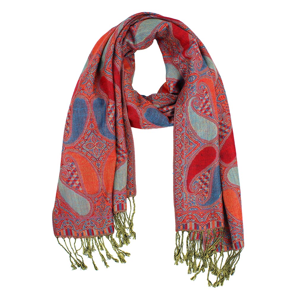 iLLASPARKZ Large Paisley Pashmina Scarf Shawl
