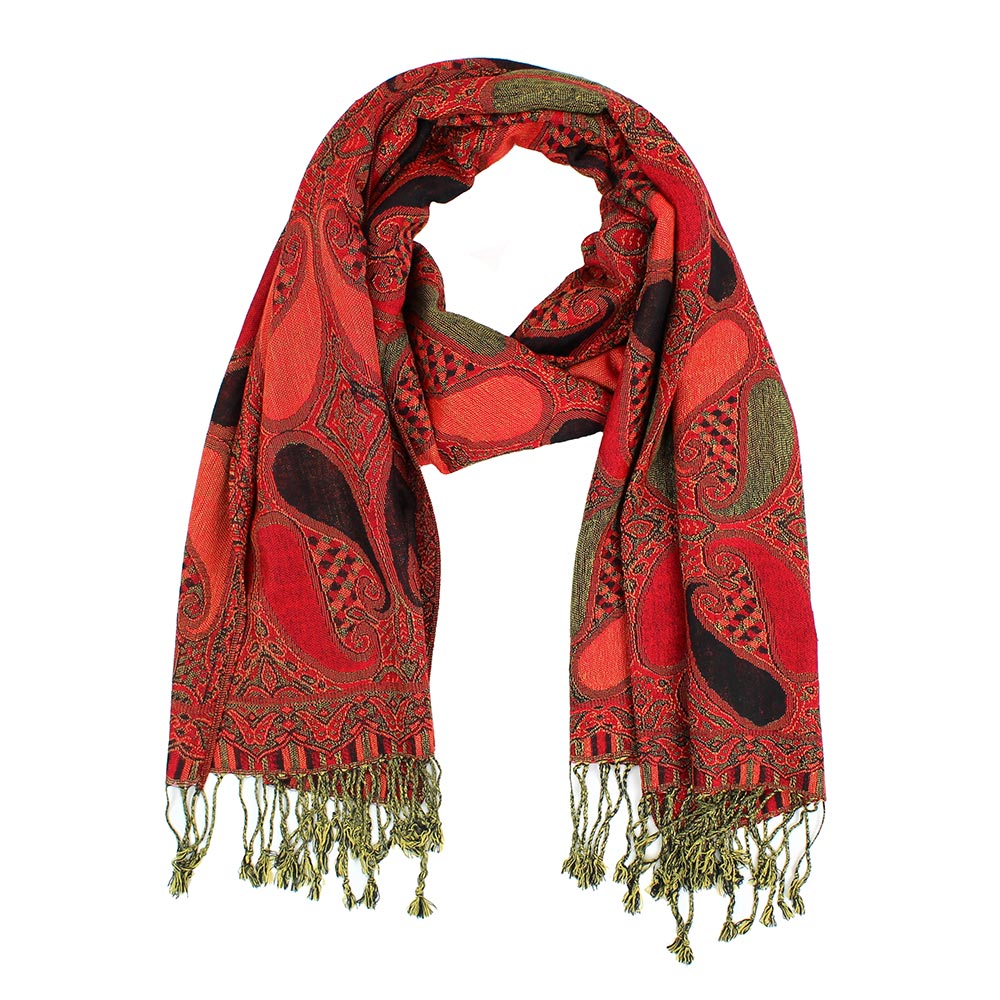 iLLASPARKZ Large Paisley Pashmina Scarf Shawl