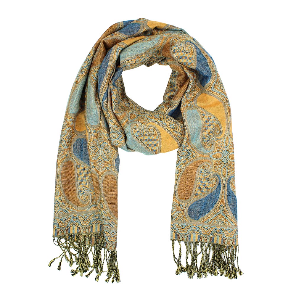 iLLASPARKZ Large Paisley Pashmina Scarf Shawl