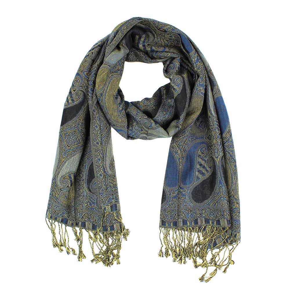 iLLASPARKZ Large Paisley Pashmina Scarf Shawl
